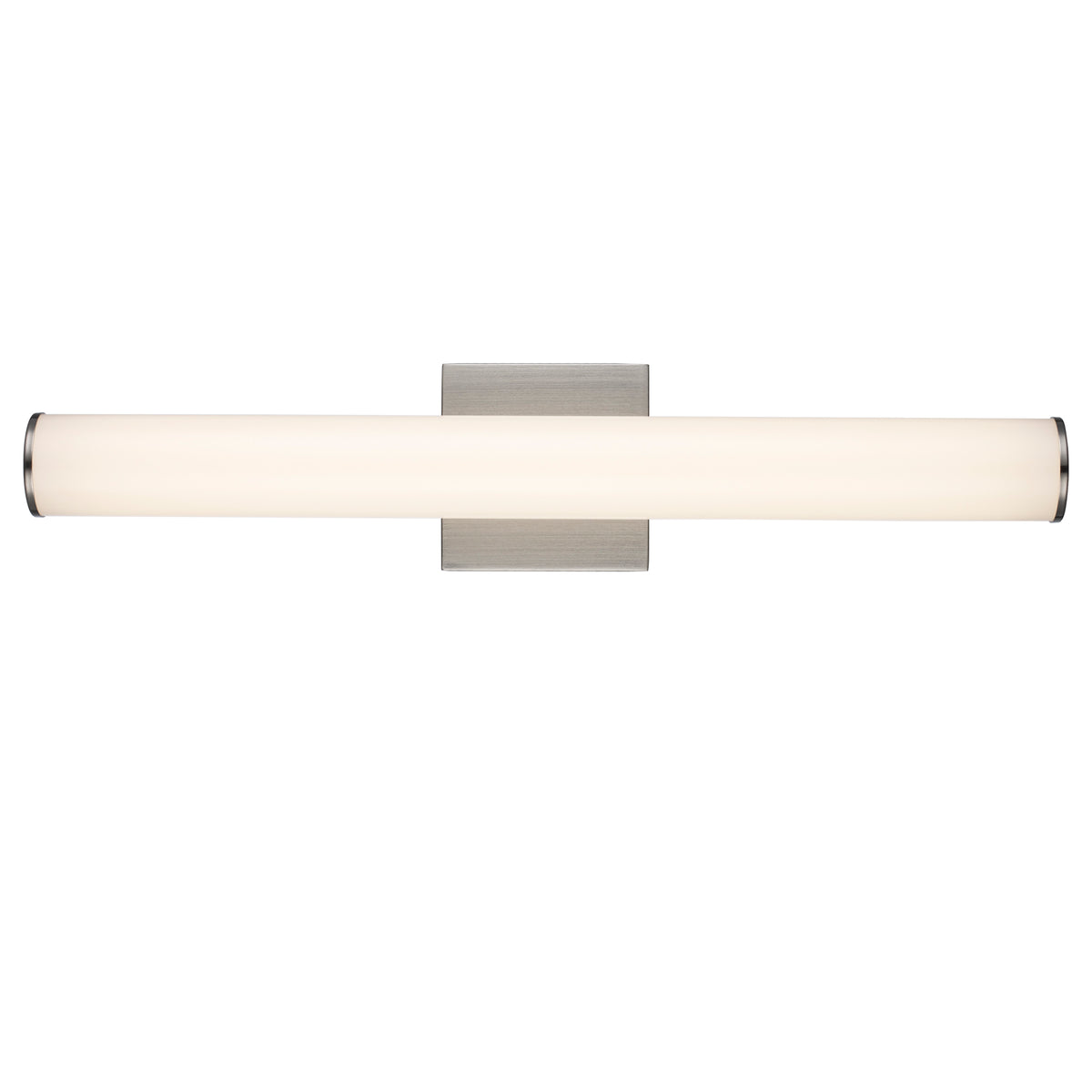Trans Globe Lighting LED-22564 BN Lumina 24 inch brushed nickel LED bath vanity wall light