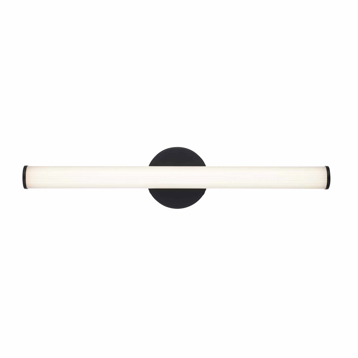 Trans Globe Lighting LED-22874 BK Ashby 24 inch Black LED bath vanity wall light