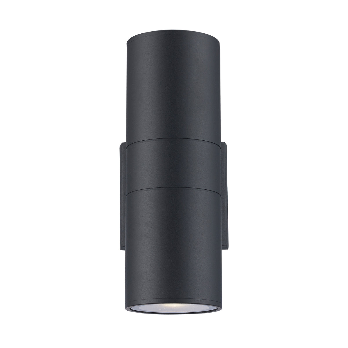 Trans Globe Lighting LED-40960 BK Compact black outdoor wall light illuminated