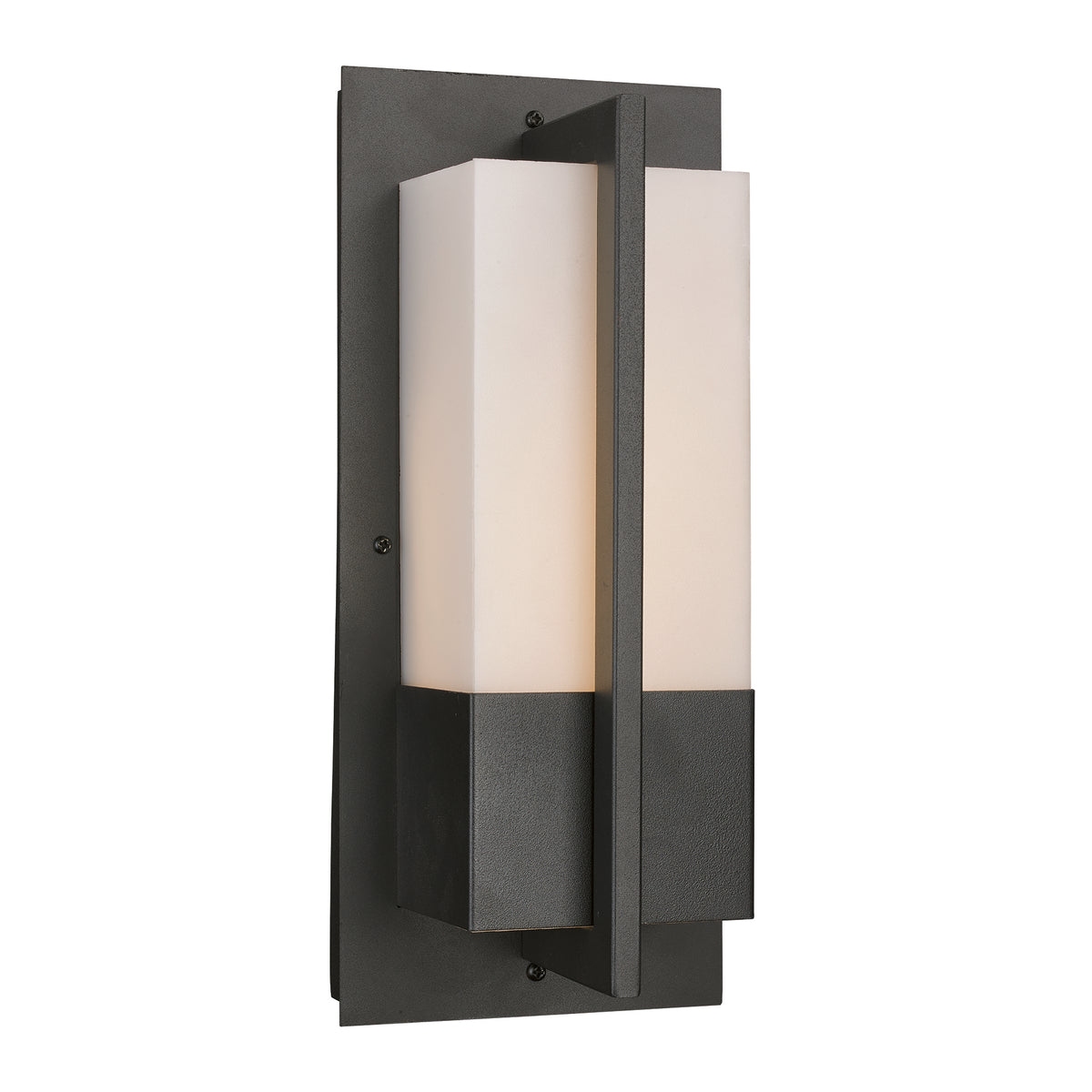 Trans Globe Lighting LED-50150 BK Venue black outdoor wall light