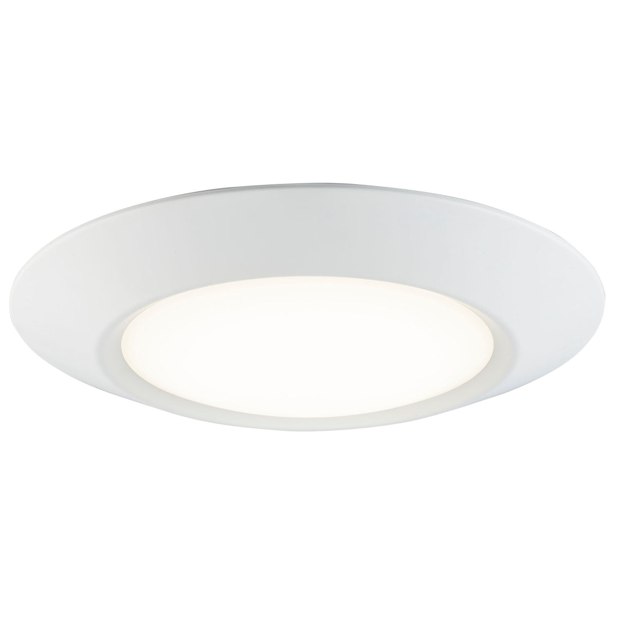 Trans Globe Lighting LED-60099 WH white LED slim disc light on
