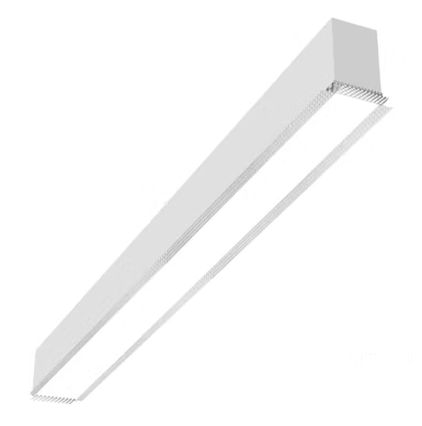 EnvisionLED LED-ALIN2-3FT-3P38-D-5CCT-WH-TML 3' Architectural Linear Fixture (Trimless), Selectable CCT, Voltage 120-277V, White Finish