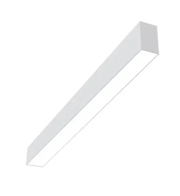 EnvisionLED LED-ALIN2-6FT-3P75-D-5CCT-WH 6-ft LED ARCY-Line Linear Fixture For Alin2, 120-277V, Selectable CCT, White Finish