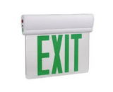 EnvisionLED LED-EM-EXT-EL-G (S) 3W LED Emergency Exit Sign, Edge-Lit, Single Sided, 120-277V, Green