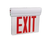 EnvisionLED LED-EM-EXT-EL-R (D) 3W LED Emergency Exit Sign, Edge-Lit, Double Sided, 120-277V, Red