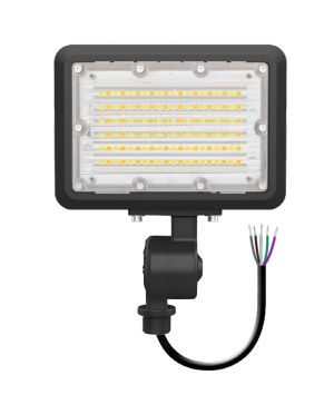 EnvisionLED LED-FL-3P100-TRI-BL-KNYK-PC Mini Area Flood Light, XS-Line, Selectable CCT, Black Finish