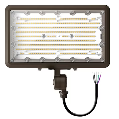 EnvisionLED LED-FL-3P100-TRI-BZ-KNYK-PC Mini Area Flood Light, XS-Line, Selectable CCT, Bronze Finish