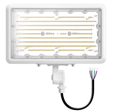 EnvisionLED LED-FL-3P100-TRI-WH-KNYK-PC Mini Area Flood Light, XS-Line, Selectable CCT, White Finish