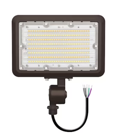 EnvisionLED LED-FL-3P60-TRI-BZ-KNYK-PC Mini Area Flood Light, XS-Line, Selectable CCT, Bronze Finish