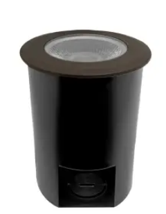 EnvisionLED LED-IGLS-FL-9W-5CCT-ALM-BZ-LV LED In-Ground Well Light w/ Flat Open Lens, Wattage 9W, CCT Select+RGB, Bronze