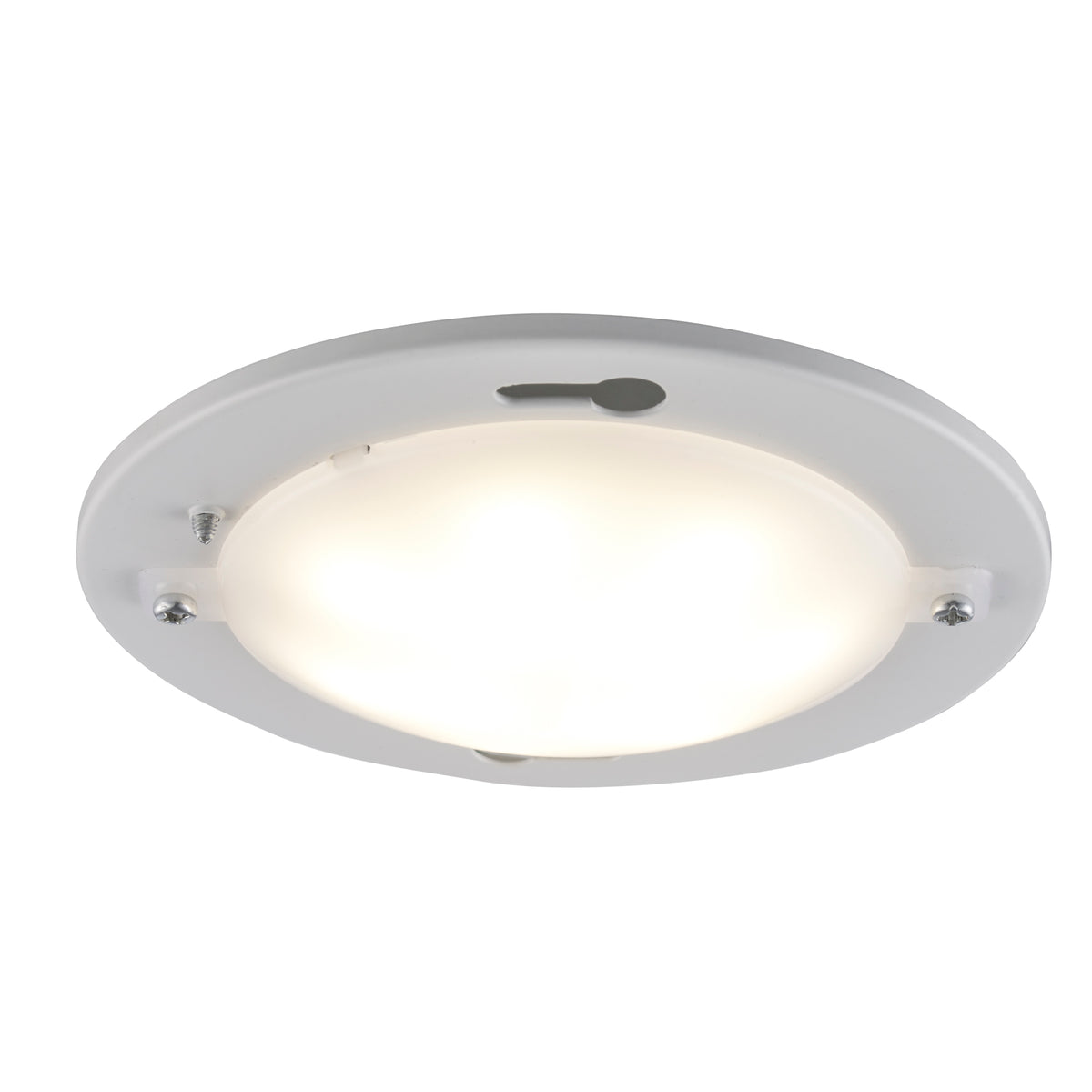 Trans Globe Lighting LED-K425120-277 Barrons 1 Light 4 inch White Disc Light Ceiling Light