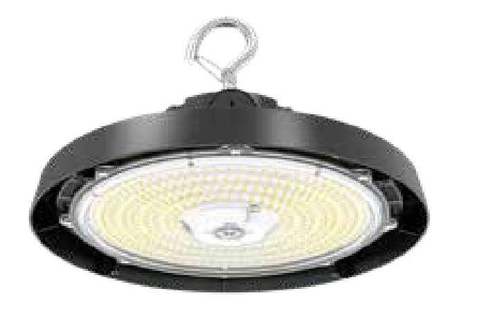 EnvisionLED LED-RHB3C-3B-3P150-TRI-BL-UNV-10 LED UFO High Bay Light, 120-277V, Wattage 150/100/60W, 3CCT 30/40/50K Black Finish