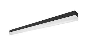 EnvisionLED LED-RST-2FT-20W-4CCT-BL-EMB 2-ft 20W Round LED Strip Fixture, 120-277V, Selectable CCT, EMB, BL