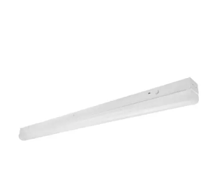 EnvisionLED LED-RST-8FT-3M60W-4CCT-BMSPIR 8-ft 40-80W Round LED Strip Fixture, 120-277V, CCT Select, BMSPIR White