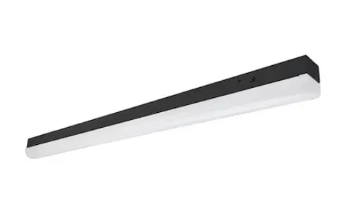 EnvisionLED LED-RST-8FT-3M100W-4CCT-BL-BMSPIR-EMB 8-ft 70-100W Round LED Strip Fixture, 120-277V, CCT Select, BMSPIR, EMB, BL
