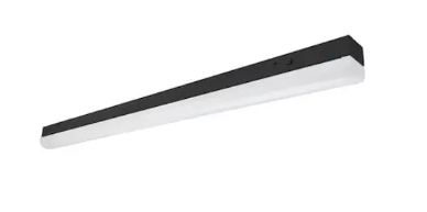 EnvisionLED LED-RST-8FT-3M100W-4CCT-BMSPIR-BL 8-ft 70-100W Round LED Strip Fixture, 120-277V, CCT Select, BMSPIR, BL