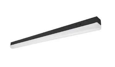 EnvisionLED LED-RST-8FT-3M60W-4CCT-EMB-BL 8-ft 40-80W Round LED Strip Fixture, 120-277V, Selectable CCT, EMB, BL