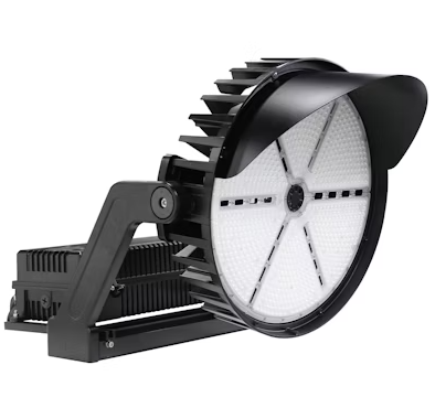 EnvisionLED LED-SPL-3P600XS-50K-YK-UNV-BLK Magna-Line LED Sports Light Fixture, Black Finish