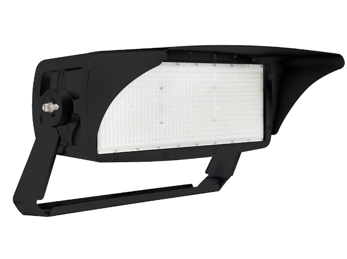 EnvisionLED LED-SQSPL-3P800W-50K-YK-UNV-BLK LED Square Sports Light Fixture, Wattage 800W/600W/400W, Lumens 120,000/90,000/60,000, CCT 50k Black Finish