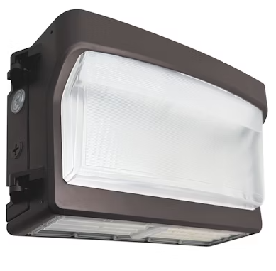 EnvisionLED LED-WPF-FC-21-3P100-TRI-BZ-PC Full Cut Off LED Wall Pack, Full FC Line, Bronze Finish