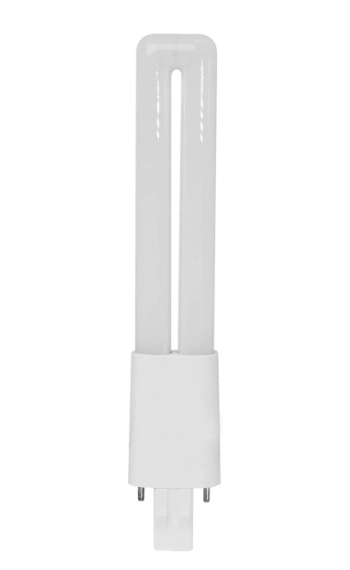 Feit Electric BPPL13/827/LEDG2HDRP 13W Equivalent Soft White PL Shape (GX23 Base) Twin Tube LED Light Bulb, Color Temperature 2700K, Wattage 7W 6 Pack