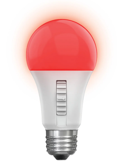 Feit Electric A19/RGBY/6WY/LEDI A19 LED Light Color Changing Party Bulb, Wattage 4.5W, Voltage 120V