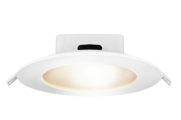 Feit Electric LEDR56JBX/6WYCA 6 in. Color Selectable Integrated J-box Recessed Downlight, Multi-Color Temperature, Wattage 12W, Voltage 120V