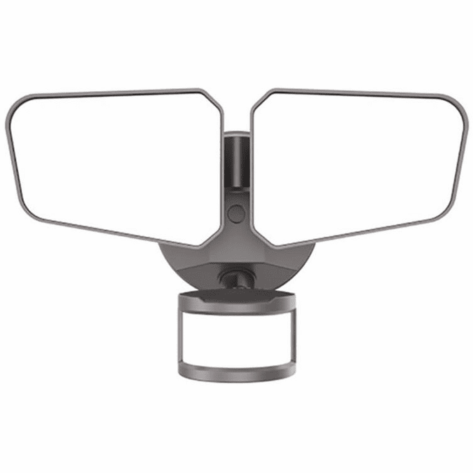 Cyber Tech Lighting LF20PMH2-BZ/CCT 20W Dual Head LED Motion Security Lights, Adjutsable 4CCT