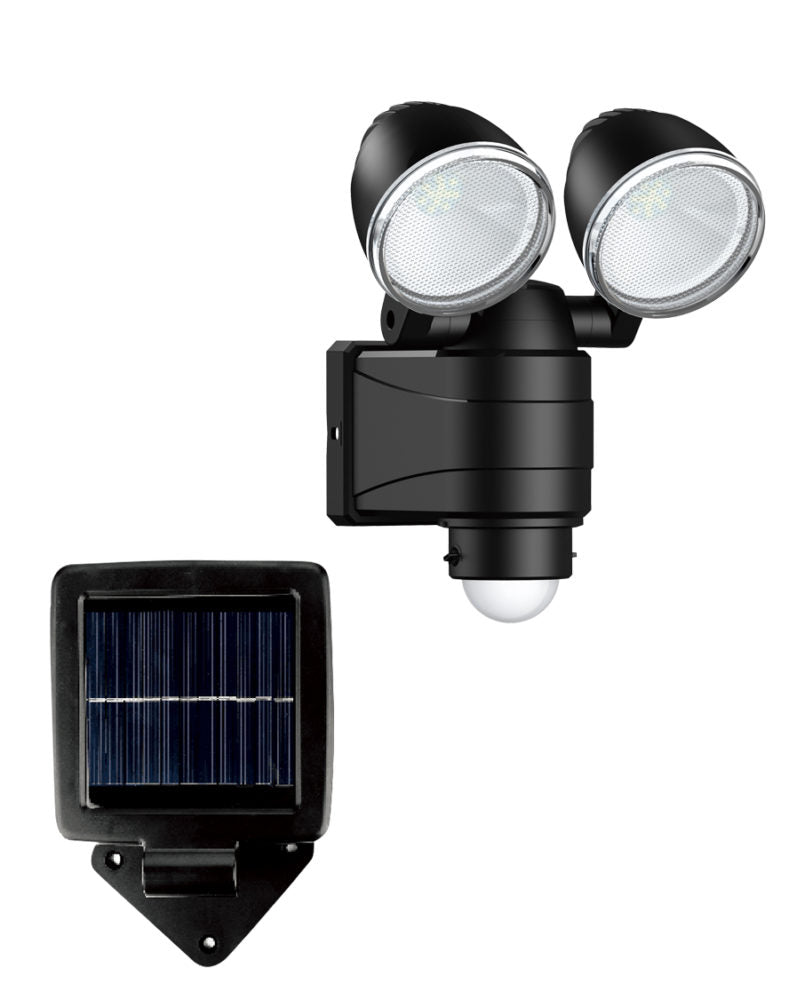 Cyber Tech Lighting LF6MH2-SLR-BL/DL Solar LED Motion Security Light