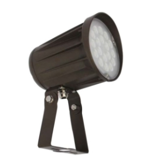 Orbit LFL20-42W-CW-T LED Bullet Flood Light w/ Trunnion, Color Temperature 5000K, Bronze Finish