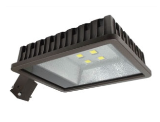 Orbit LFL4-160W-SF LED Flood Light Compact w/ SLP FTR, Color Temperature 5000K, Bronze Finish