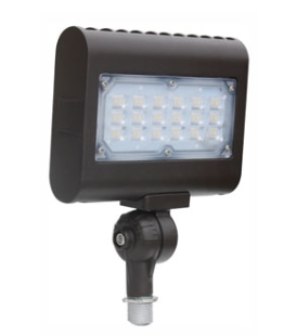Orbit LFL6-15W-CW-KN LED Flood Light w/ Knuckle, Color Temperature 5000K, Bronze Finish
