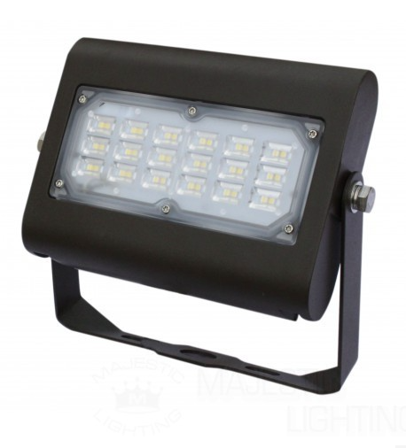 Orbit LFL6-30W-CW-T Flood Light, LED, 30W, 120-277V, 5000K, Cool White, Trunnion Mount - Bronze