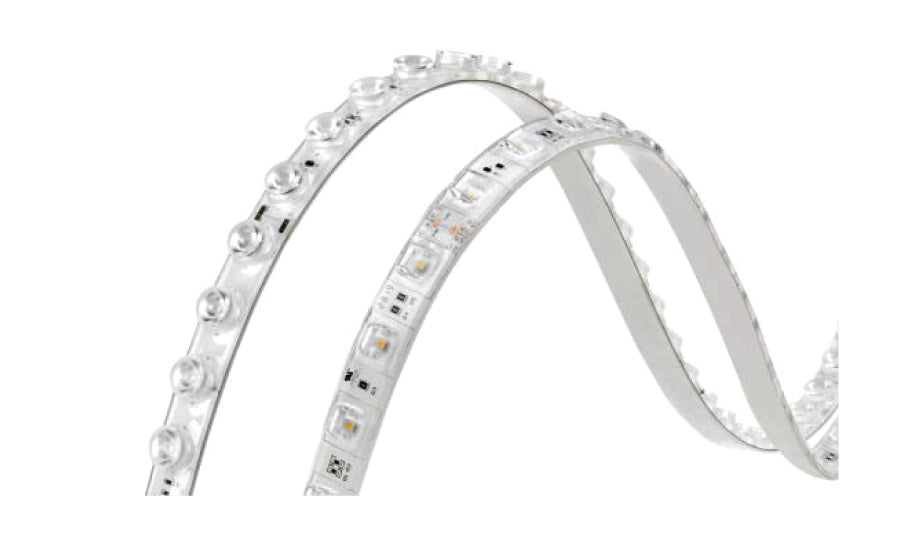 Core Lighting LFO-50-30K-30D-PF-24V Symmetric/ Asymmetric Flexible Wall Washer Led Strip Light W/ 30 Degree Beam Angle | CCT 3000K | 24V DC