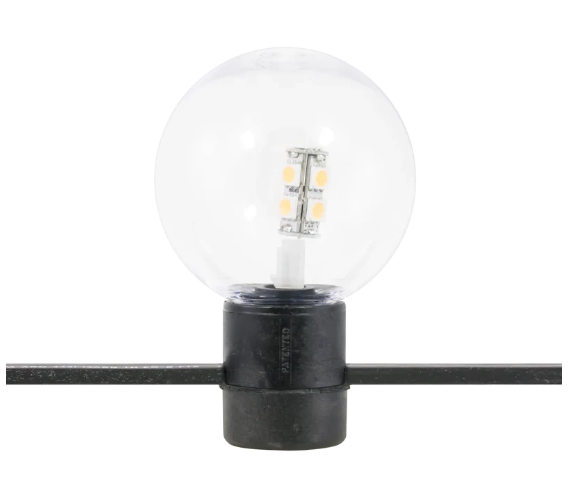 American Lighting LFS-12V-1-LED-WW LED Festoon Socket 3000K,12V