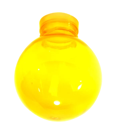 American Lighting LFS-GLOBE-YE Festoon Yellow Globe Lens