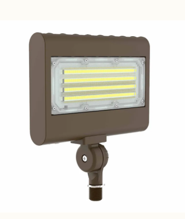 Westgate LFX-MD-30-50W-MCTP-KN-P LED Medium Flood Light , Selectable Wattage 30W/40W/50W, 130LM/W, MCTP 30K/40K/50K With Photocell Knuckle Bronze Finish