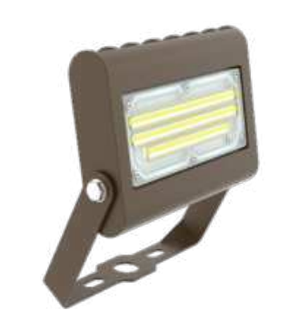 Westgate LFX-MD-30-50W-MCTP-TR-P LED Medium Flood Light , Selectable Wattage 30W/40W/50W, 130LM/W, MCTP 30K/40K/50K With Photocell U-Bracket Bronze Finish