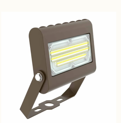 Westgate LFX-SM-10-30W-MCTP-TR-P LED Small Flood Light , Selectable Wattage 10W/20W/30W, 130LM/W, MCTP 30K/40K/50K With Photocell U-Bracket Bronze Finish