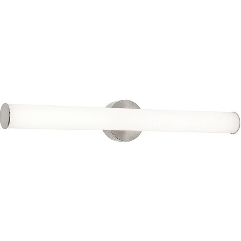 AFX Lighting LIAV2404LAJUDSN Leia LED 24.75 inch Satin Nickel Vanity Light Wall Light in 24 inch