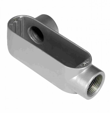 Orbit LL-400 4" Aluminum Threaded Conduit Body ”LL” Series Without Cover