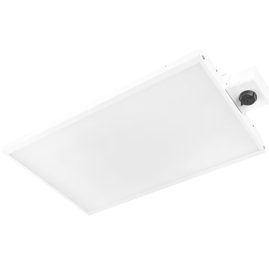 Eiko LLH3E/240W/840/VD-EM15 Mod Linear LED High Bay Light 4ft 240W 36,000lm 80CRI 4000K 277V-480V 0-10V Dimming Z10, 15W Emergency Battery