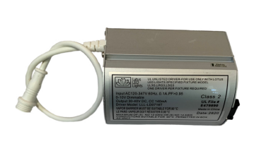 Lotus LED Lights LLL-LD0716T-FP Full Price for 120-347V Driver 0-10V Dimmable for LL3G, LRG3 & LSG3