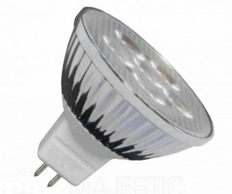 Orbit LMR16-4W-CW Led MR16 GU5.3 Base Light Bulb, Wattage 4W, Volatage 12V, Color Temperature 5000K, Cool White