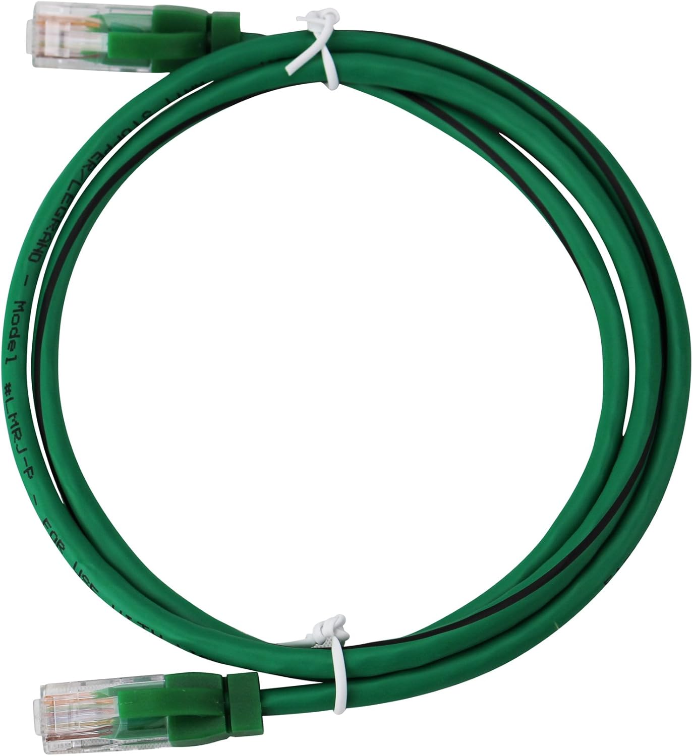 Wattstopper LMRJ-P03 RJ-45 Cable LMRK Series Pre-Terminated Cable and Segment Network Wire Cable, 3-Feet Green