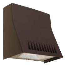 Westgate LMW-12W-30K-BK LED Mini Cutoff Wall Pack, Color Temperature 3000K, 12W, Black Finish