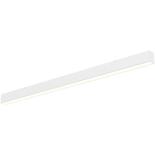 DALS Lighting LNFM48-CC-V-WH Boulevard 1 Light 1.88 inch White Flushmount Ceiling Light