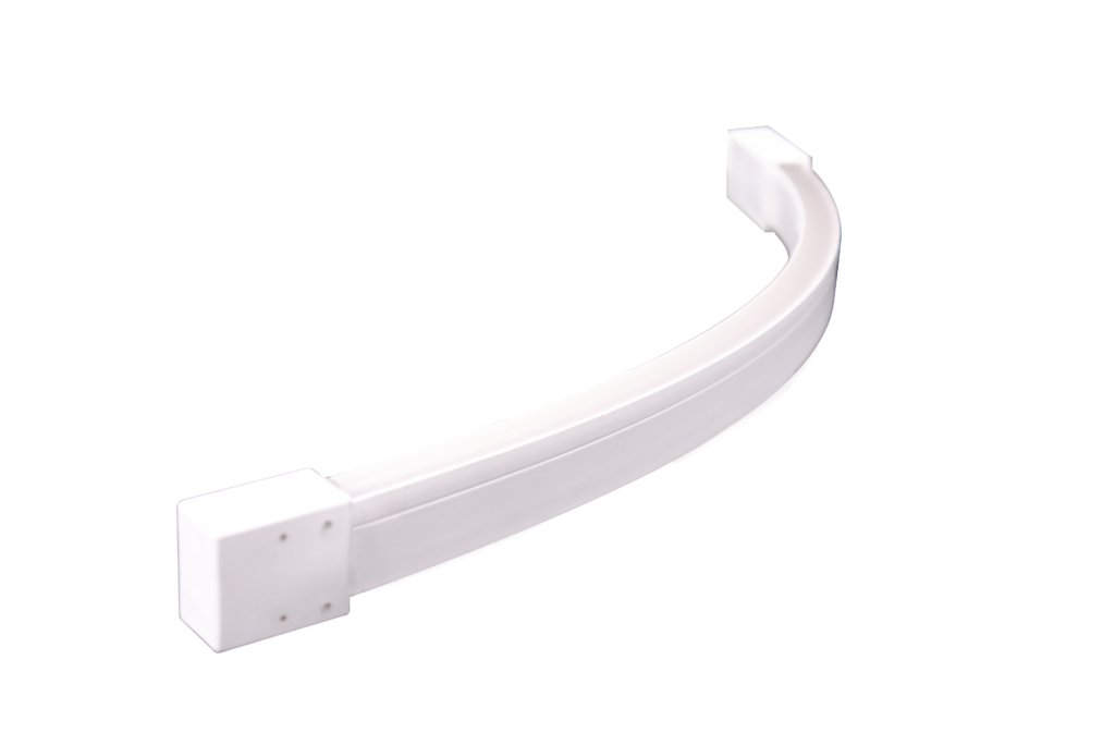 Core Lighting LNHV40-F-HB-30K-PF-120V LED Neon Flex Series, 4.4W Per Ft, CCT 3000K, Flat Lens Side Bend