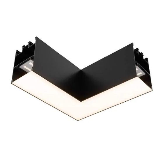 Dals Lighting LNPDSC-ACC90-CC-V-BK 90° pendant corner Black Finish