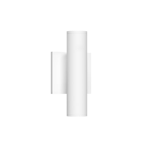 Kuzco Lighting LD2-UD09W14-3036-WH-UNV-010 Lorna 9-in (2-in Dia.) Wall Sconce Up/Down Light - CCT: 3000K - Finish: White